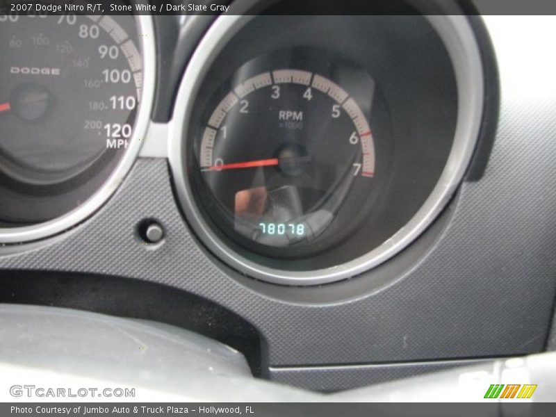 Stone White / Dark Slate Gray 2007 Dodge Nitro R/T