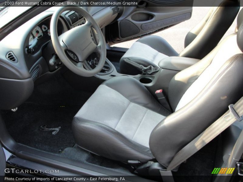  2003 Mustang Cobra Coupe Dark Charcoal/Medium Graphite Interior