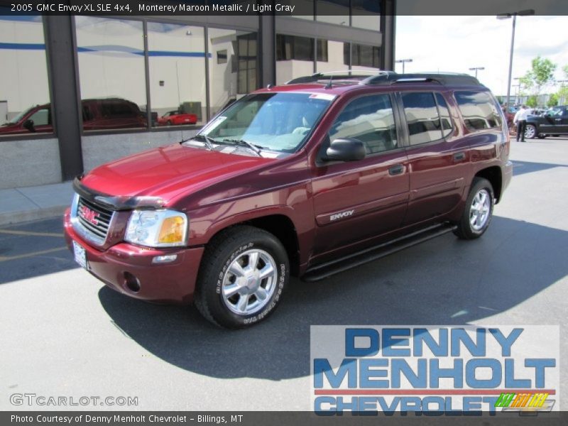 Monterey Maroon Metallic / Light Gray 2005 GMC Envoy XL SLE 4x4