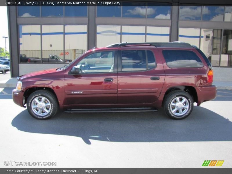 Monterey Maroon Metallic / Light Gray 2005 GMC Envoy XL SLE 4x4