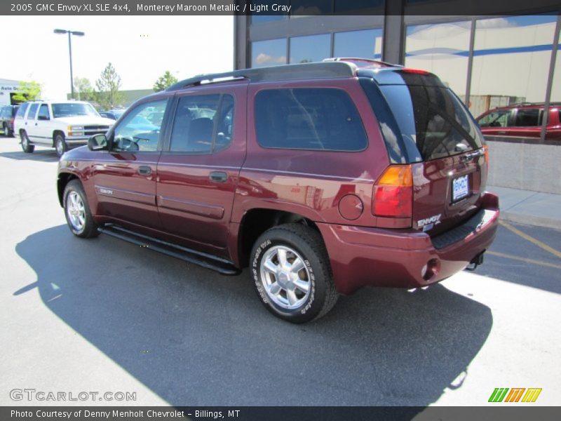 Monterey Maroon Metallic / Light Gray 2005 GMC Envoy XL SLE 4x4
