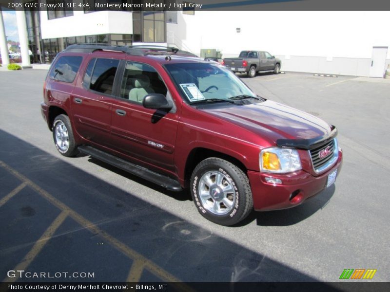 Monterey Maroon Metallic / Light Gray 2005 GMC Envoy XL SLE 4x4