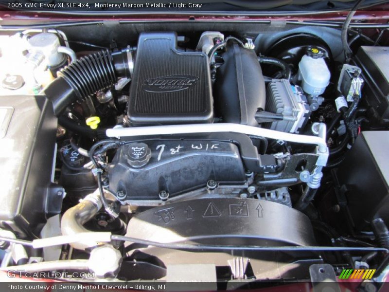 Monterey Maroon Metallic / Light Gray 2005 GMC Envoy XL SLE 4x4