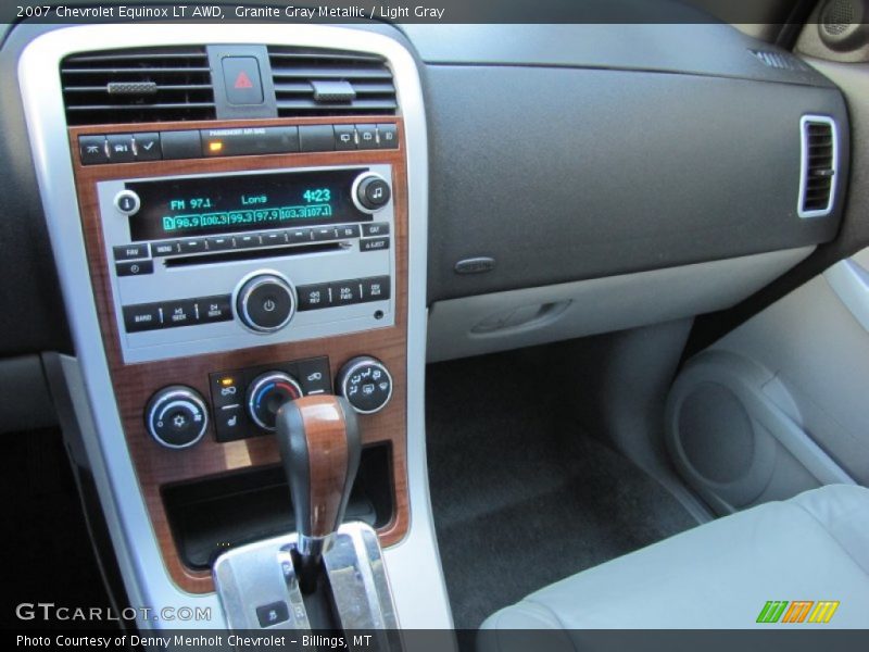 Granite Gray Metallic / Light Gray 2007 Chevrolet Equinox LT AWD