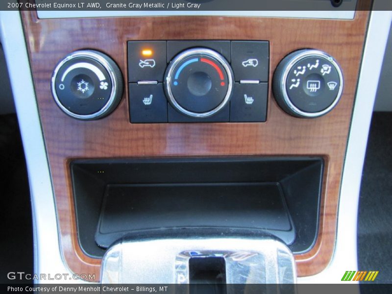 Granite Gray Metallic / Light Gray 2007 Chevrolet Equinox LT AWD
