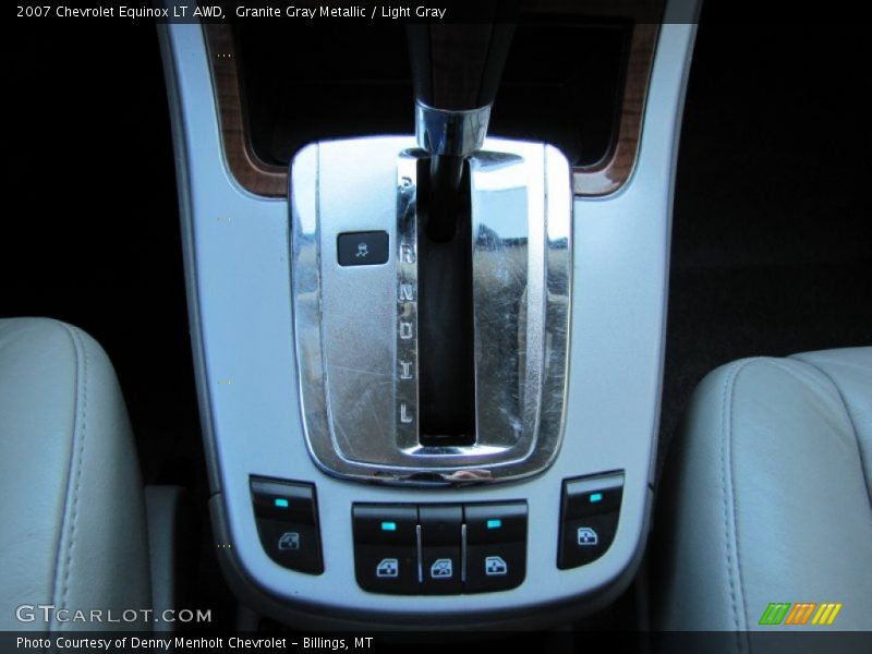 Granite Gray Metallic / Light Gray 2007 Chevrolet Equinox LT AWD