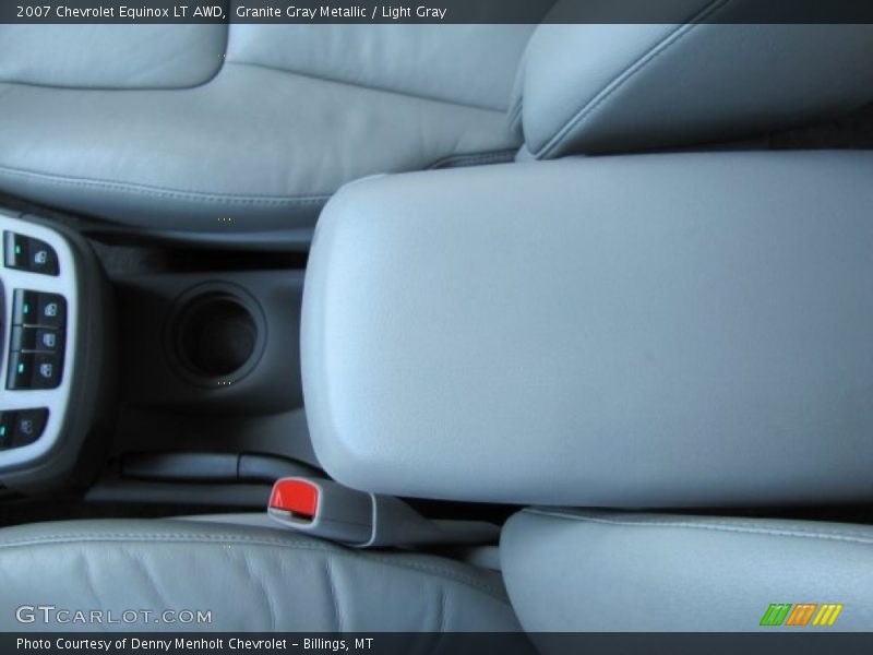 Granite Gray Metallic / Light Gray 2007 Chevrolet Equinox LT AWD