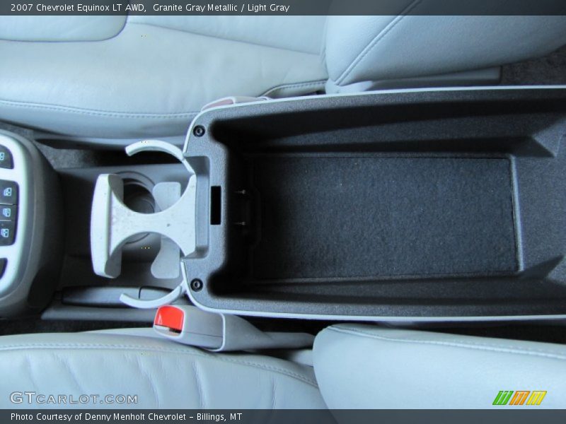 Granite Gray Metallic / Light Gray 2007 Chevrolet Equinox LT AWD