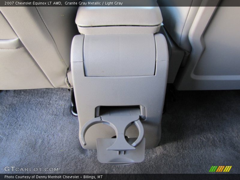 Granite Gray Metallic / Light Gray 2007 Chevrolet Equinox LT AWD