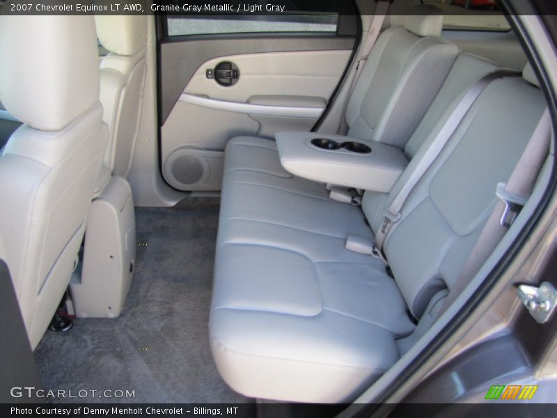 Granite Gray Metallic / Light Gray 2007 Chevrolet Equinox LT AWD