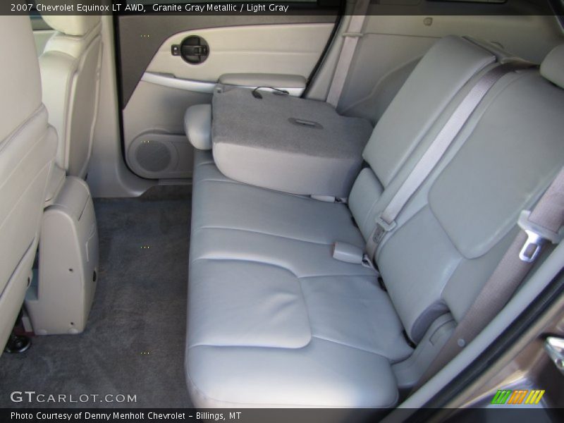 Granite Gray Metallic / Light Gray 2007 Chevrolet Equinox LT AWD