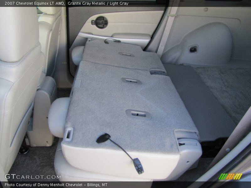 Granite Gray Metallic / Light Gray 2007 Chevrolet Equinox LT AWD