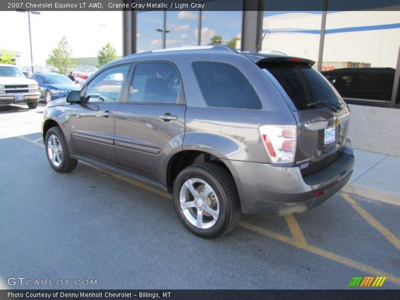 Granite Gray Metallic / Light Gray 2007 Chevrolet Equinox LT AWD