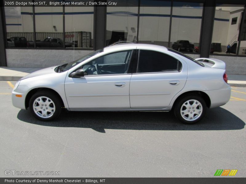 Bright Silver Metallic / Dark Slate Gray 2005 Dodge Neon SXT