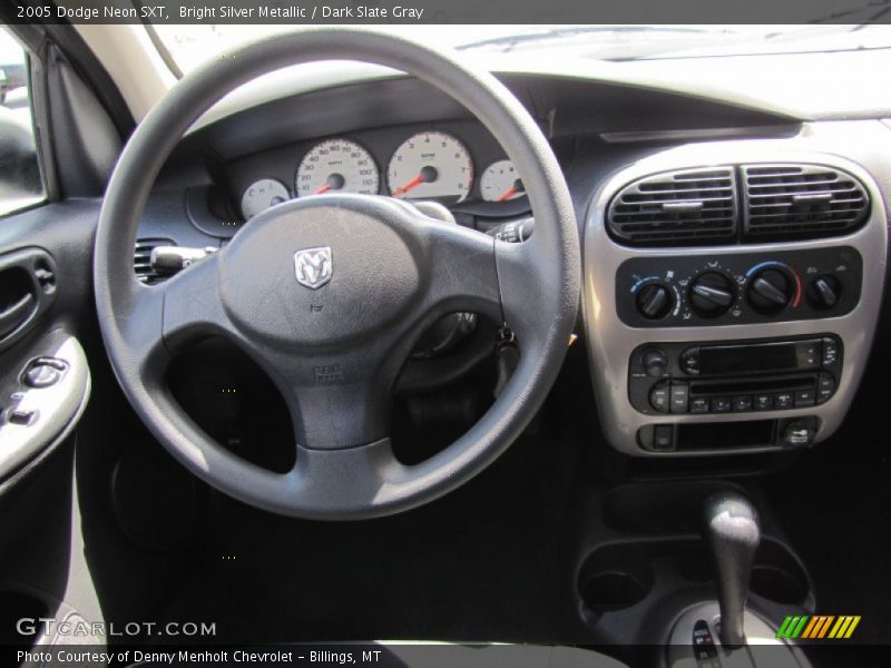 Bright Silver Metallic / Dark Slate Gray 2005 Dodge Neon SXT