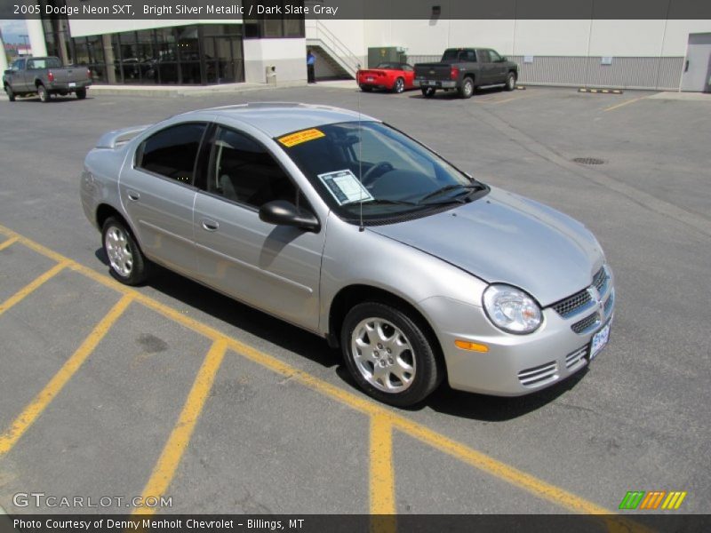 Bright Silver Metallic / Dark Slate Gray 2005 Dodge Neon SXT