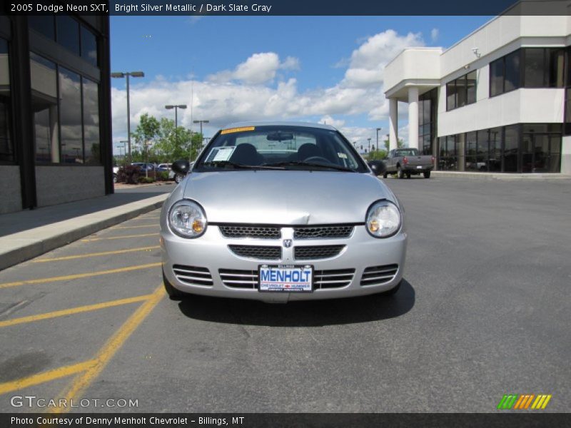 Bright Silver Metallic / Dark Slate Gray 2005 Dodge Neon SXT