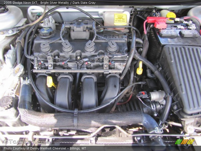 Bright Silver Metallic / Dark Slate Gray 2005 Dodge Neon SXT