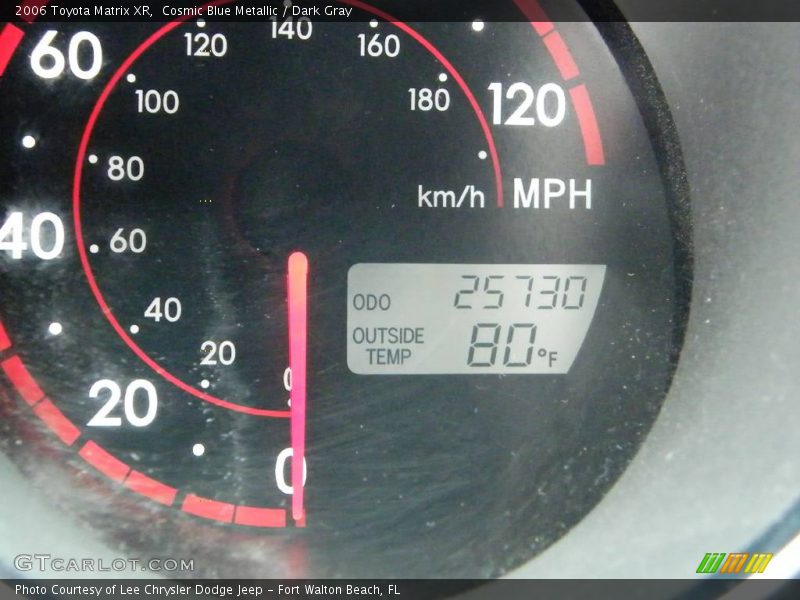 Cosmic Blue Metallic / Dark Gray 2006 Toyota Matrix XR