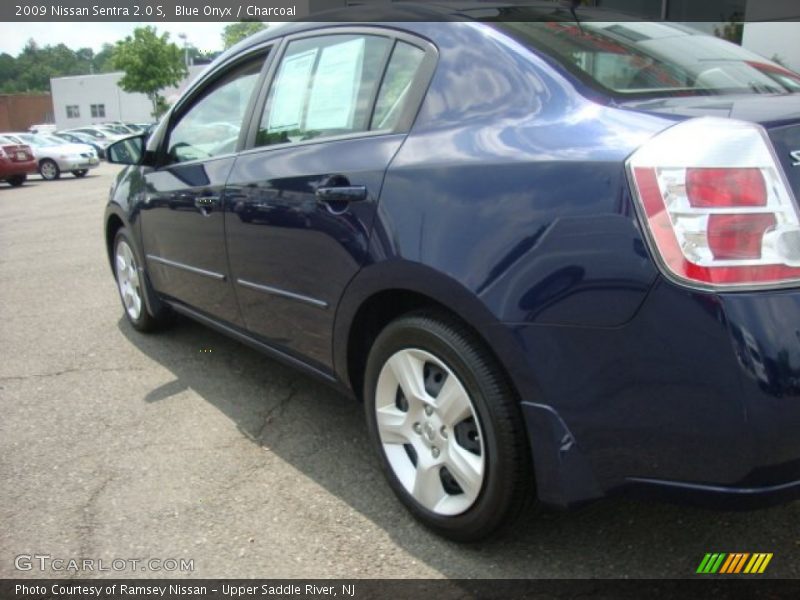 Blue Onyx / Charcoal 2009 Nissan Sentra 2.0 S