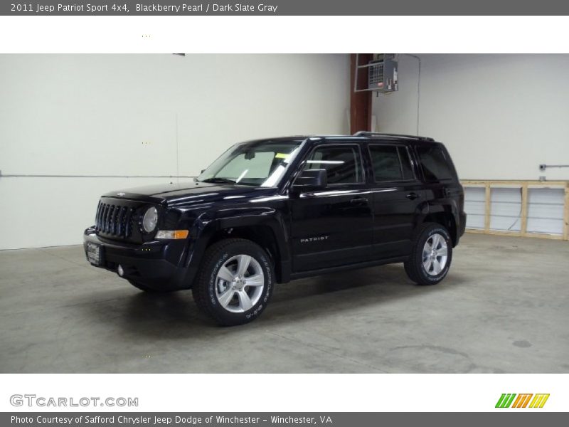 Blackberry Pearl / Dark Slate Gray 2011 Jeep Patriot Sport 4x4