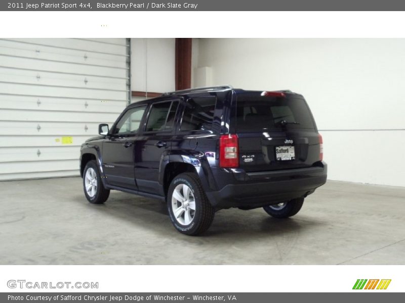 Blackberry Pearl / Dark Slate Gray 2011 Jeep Patriot Sport 4x4