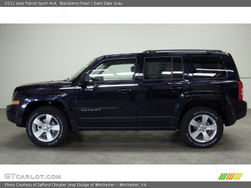 Blackberry Pearl / Dark Slate Gray 2011 Jeep Patriot Sport 4x4