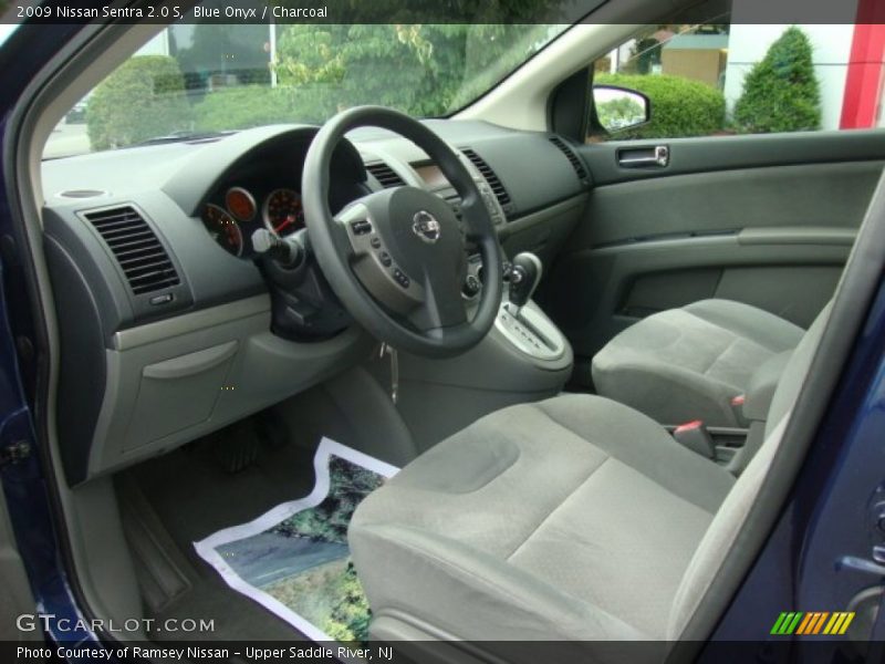 Blue Onyx / Charcoal 2009 Nissan Sentra 2.0 S
