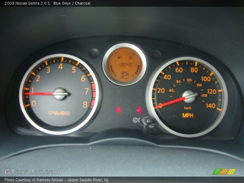 Blue Onyx / Charcoal 2009 Nissan Sentra 2.0 S