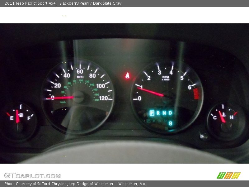 Blackberry Pearl / Dark Slate Gray 2011 Jeep Patriot Sport 4x4