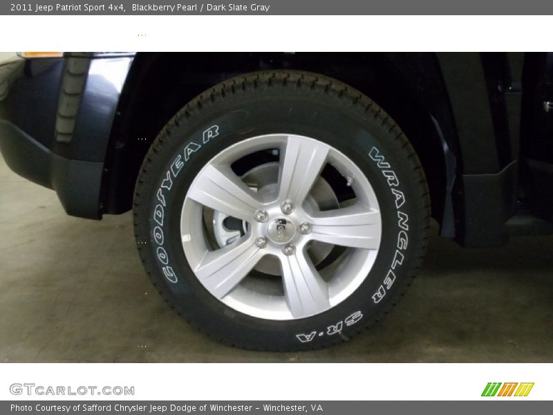 Blackberry Pearl / Dark Slate Gray 2011 Jeep Patriot Sport 4x4