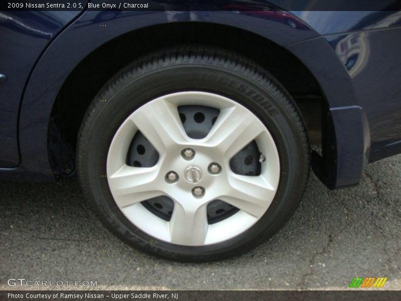 Blue Onyx / Charcoal 2009 Nissan Sentra 2.0 S
