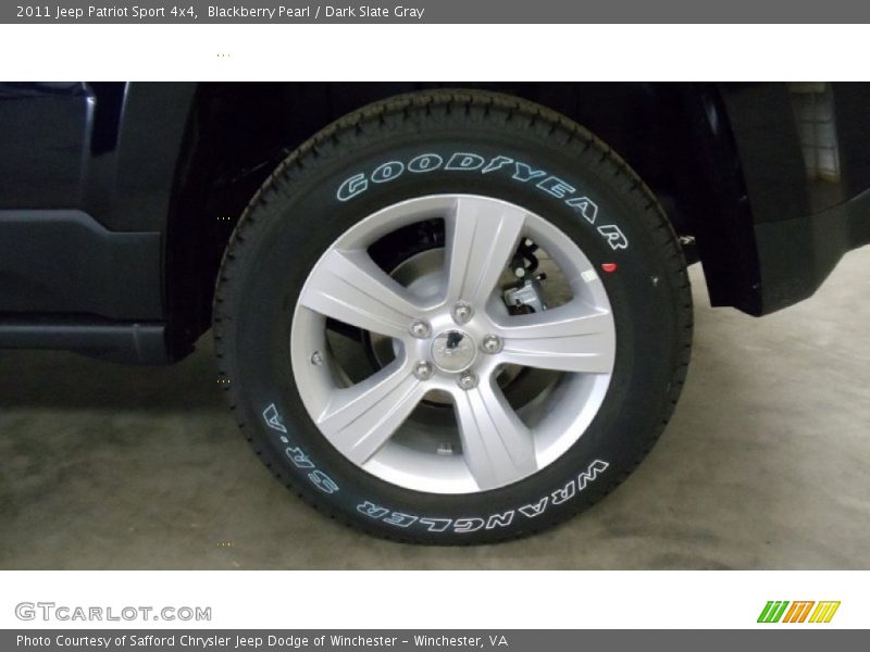Blackberry Pearl / Dark Slate Gray 2011 Jeep Patriot Sport 4x4