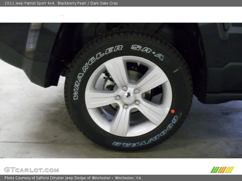 Blackberry Pearl / Dark Slate Gray 2011 Jeep Patriot Sport 4x4