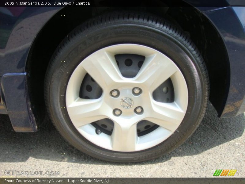 Blue Onyx / Charcoal 2009 Nissan Sentra 2.0 S