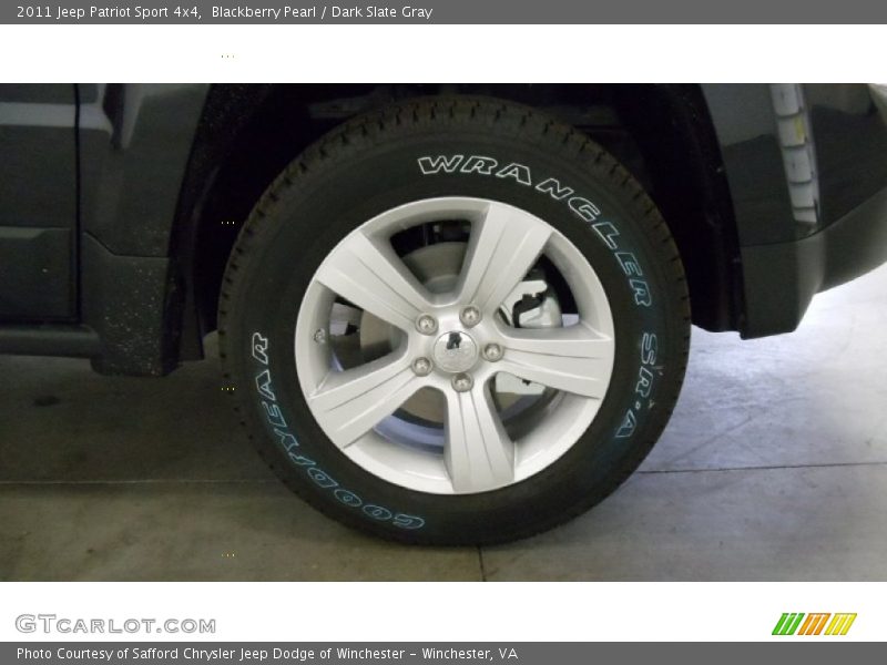 Blackberry Pearl / Dark Slate Gray 2011 Jeep Patriot Sport 4x4