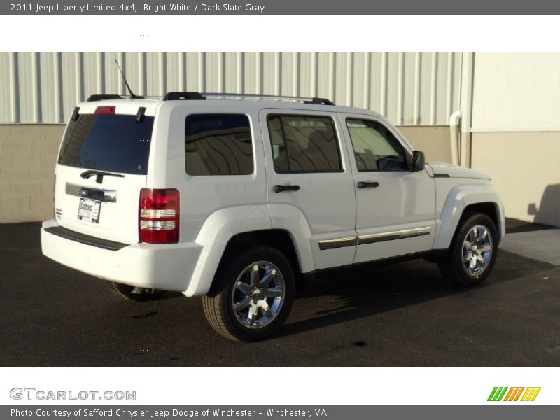 Bright White / Dark Slate Gray 2011 Jeep Liberty Limited 4x4