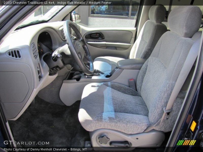 Indigo Blue Metallic / Medium Pewter 2003 Chevrolet TrailBlazer LS 4x4