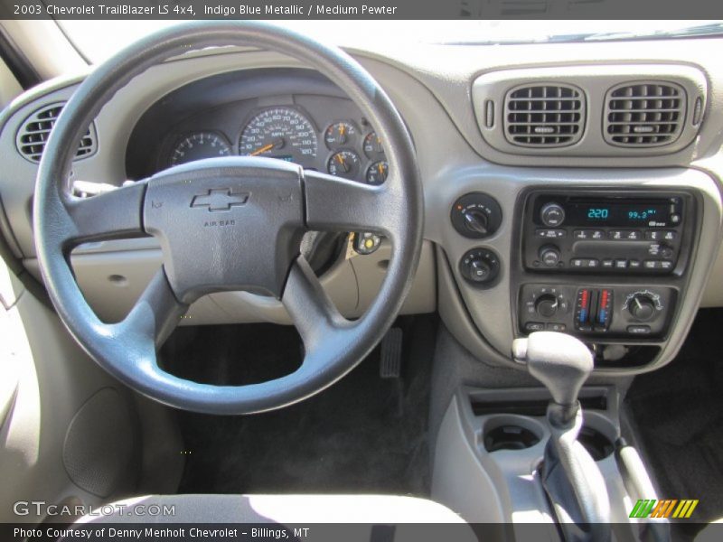 Indigo Blue Metallic / Medium Pewter 2003 Chevrolet TrailBlazer LS 4x4