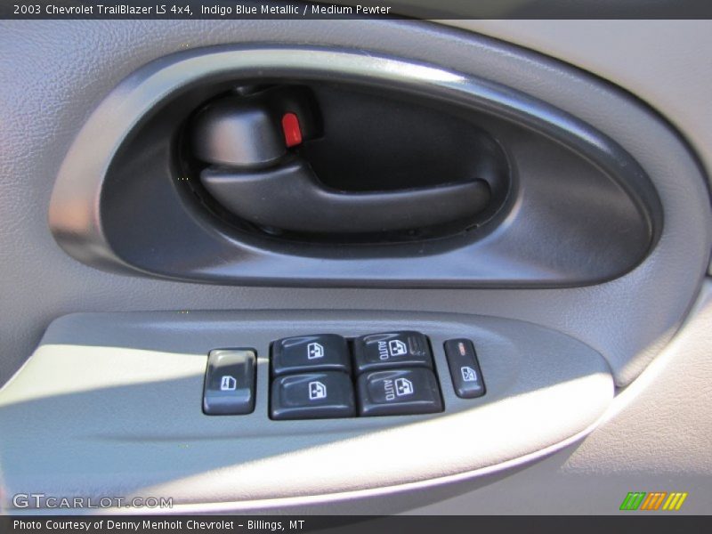 Indigo Blue Metallic / Medium Pewter 2003 Chevrolet TrailBlazer LS 4x4
