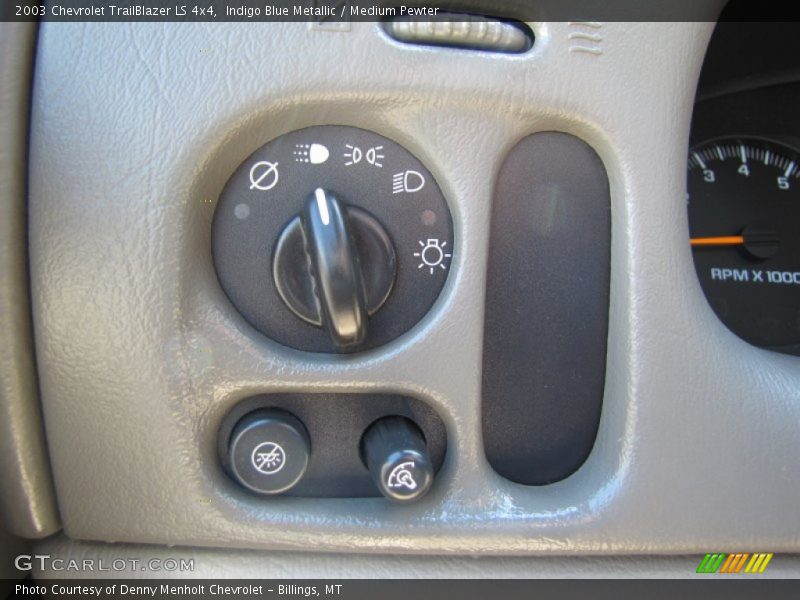Indigo Blue Metallic / Medium Pewter 2003 Chevrolet TrailBlazer LS 4x4