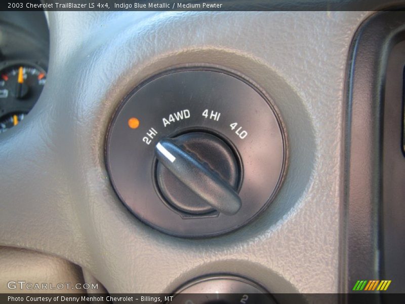 Indigo Blue Metallic / Medium Pewter 2003 Chevrolet TrailBlazer LS 4x4