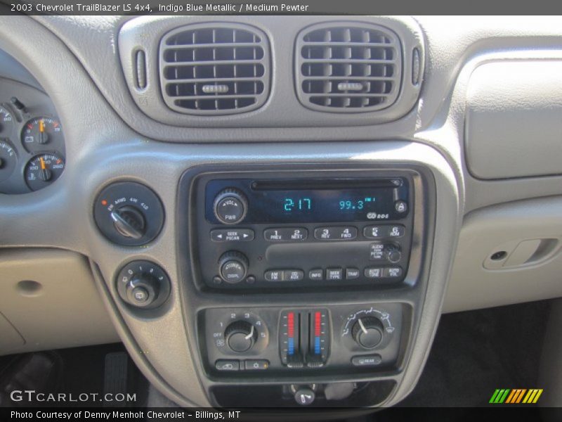 Indigo Blue Metallic / Medium Pewter 2003 Chevrolet TrailBlazer LS 4x4