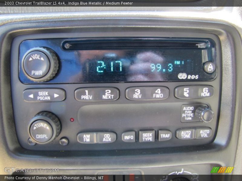 Indigo Blue Metallic / Medium Pewter 2003 Chevrolet TrailBlazer LS 4x4