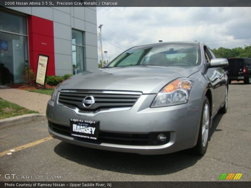 Precision Gray Metallic / Charcoal 2008 Nissan Altima 3.5 SL
