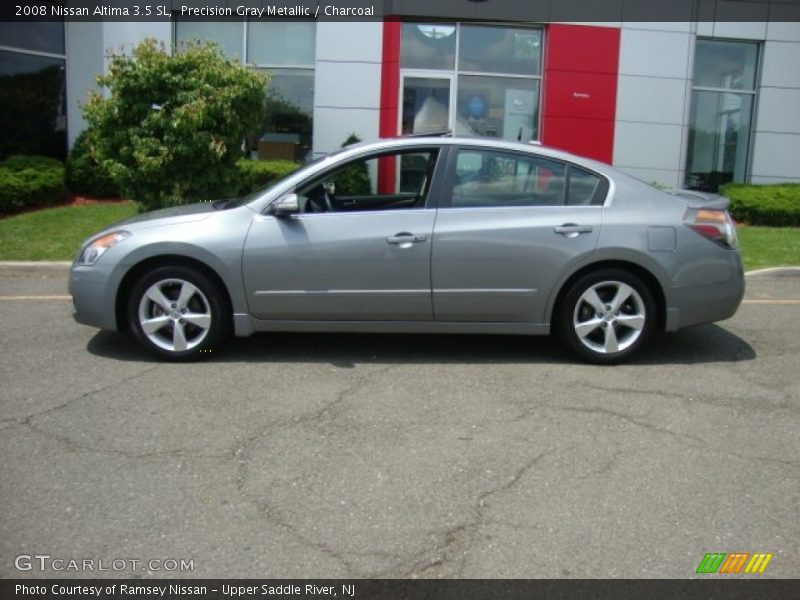 Precision Gray Metallic / Charcoal 2008 Nissan Altima 3.5 SL