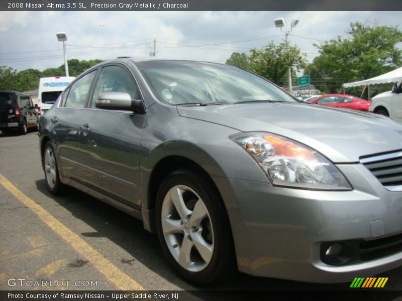 Precision Gray Metallic / Charcoal 2008 Nissan Altima 3.5 SL