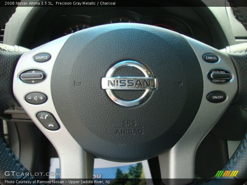 Precision Gray Metallic / Charcoal 2008 Nissan Altima 3.5 SL