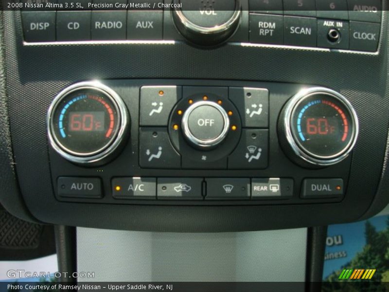 Precision Gray Metallic / Charcoal 2008 Nissan Altima 3.5 SL