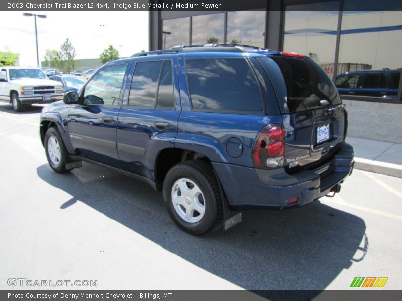 Indigo Blue Metallic / Medium Pewter 2003 Chevrolet TrailBlazer LS 4x4